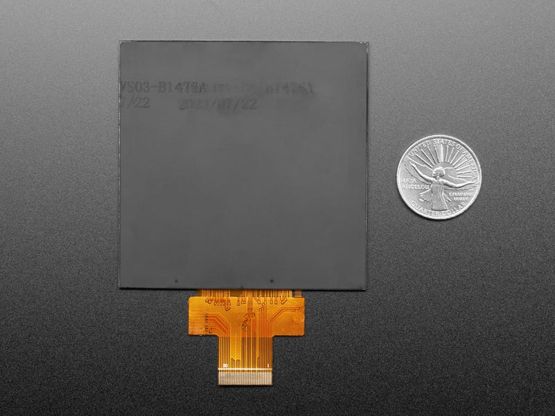 Square RGB TTL TFT Display - 3.4" No Touchscreen