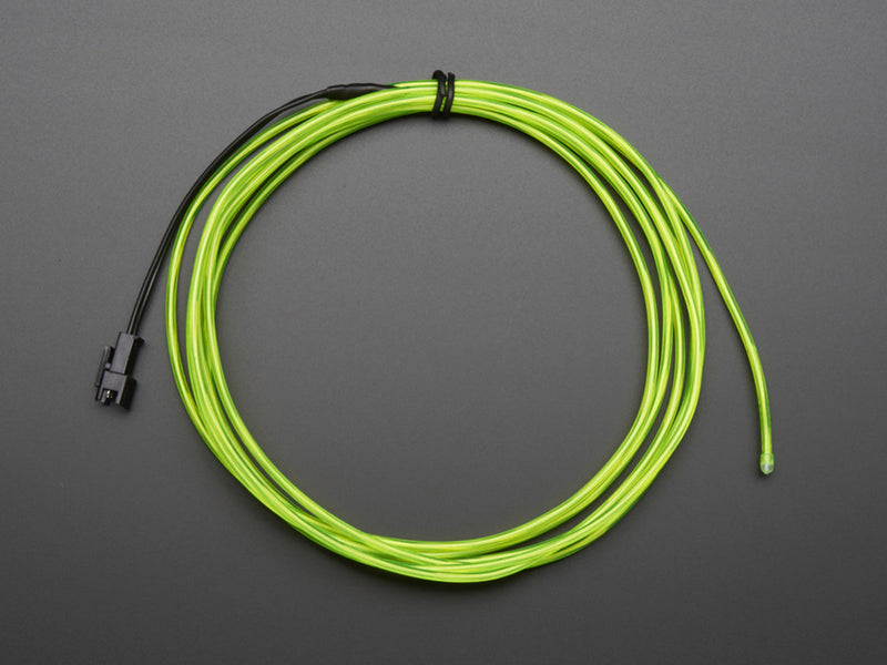 EL wire starter pack -  Green 2.5 meter (8.2 ft)