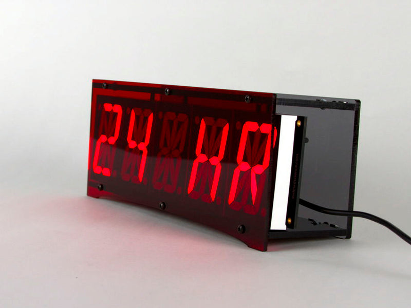 Alpha Clock Five - RED - From Evil Mad Scientist Labs!