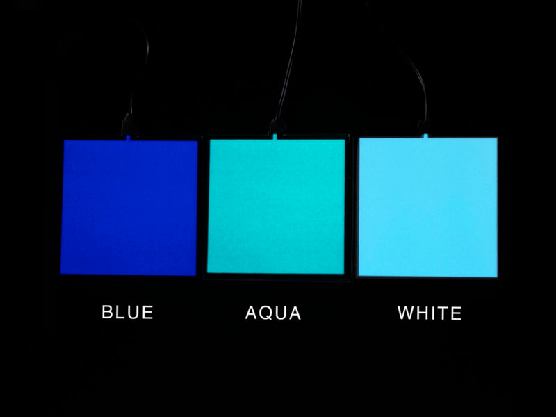Electroluminescent (EL) Panel Starter Pack - 10cm x 10cm White