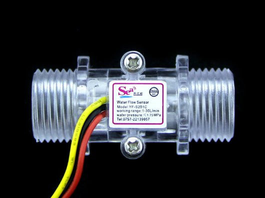 G1/2" Water Flow Sensor Enclosure - Buy - Pakronics®- STEM Educational kit supplier Australia- coding - robotics