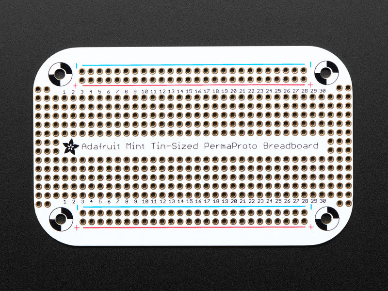 Adafruit Perma-Proto Mint Tin Size Breadboard PCB