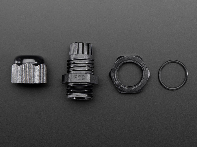 Cable Gland PG-9 size - 0.158\" to 0.252\" Cable Diameter