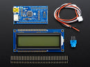 USB + Serial Backpack Kit with 16x2  RGB backlight positive LCD