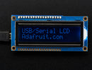 USB + Serial Backpack Kit with 16x2  RGB backlight negative LCD