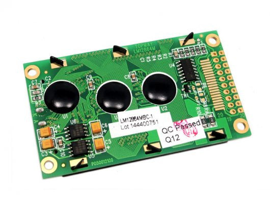 Graphic LCD 128*64 (KS0108 ctrl) - D.Blue and Yellow Green - Buy - Pakronics®- STEM Educational kit supplier Australia- coding - robotics