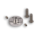 100mm Left Mecanum Wheel with 4mm Shaft Connector (SPCC) - Buy - Pakronics®- STEM Educational kit supplier Australia- coding - robotics