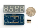 Adafruit 0.56\" 4-Digit 7-Segment Display w/I2C Backpack - Green