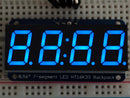 Adafruit 0.56\" 4-Digit 7-Segment Display w/I2C Backpack - Blue