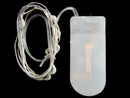 Wire Light LED Strand - 12 Cool White LEDs + Coin Cell Holder