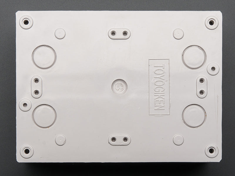 Large Plastic Project Enclosure - Weatherproof with Clear Top