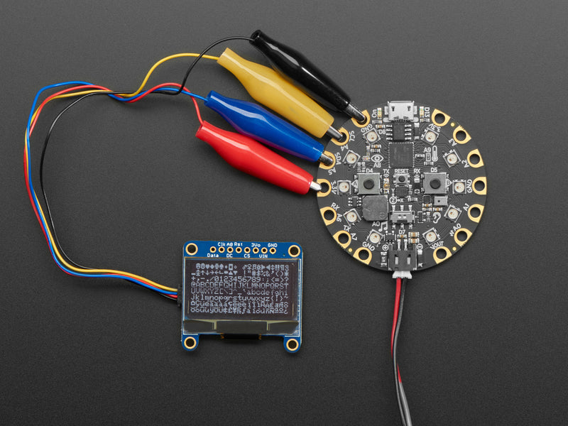 Monochrome 1.3\" 128x64 OLED graphic display - STEMMA QT / Qwiic