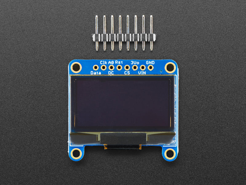Monochrome 1.3\" 128x64 OLED graphic display - STEMMA QT / Qwiic