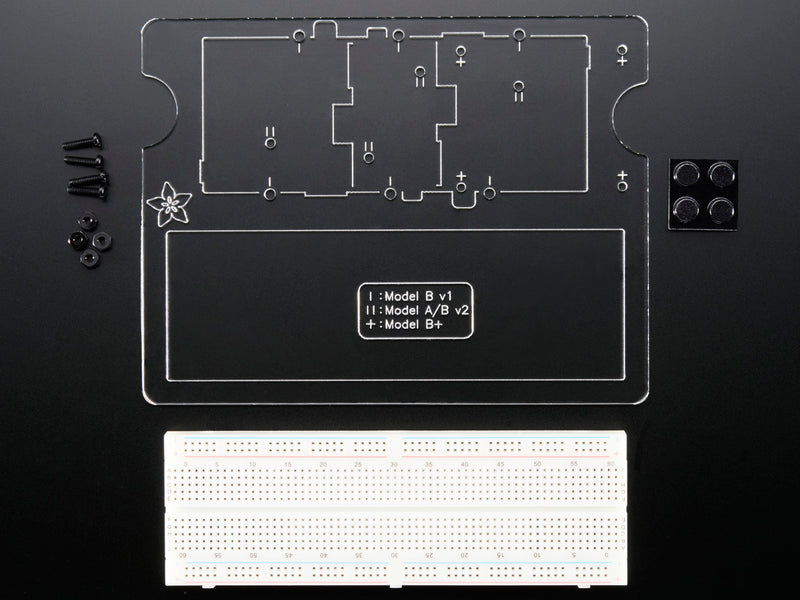 Adafruit Pi Dish for Raspberry Pi - Includes Breadboard