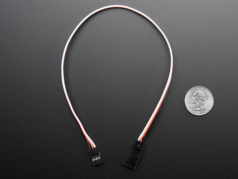 Servo Extension Cable - 30cm / 12\" long -