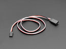 Servo Extension Cable - 50cm / 19.5\" long