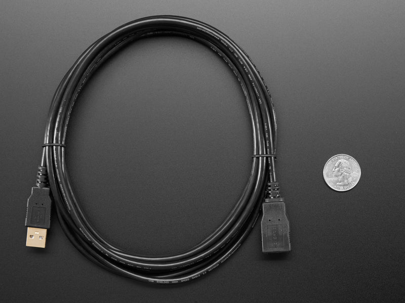 USB Extension Cable - 3 meters / 10 ft long
