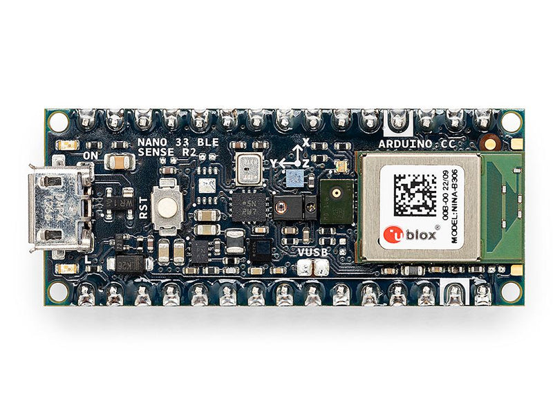 Nano BLE Sense Rev2 With Headers