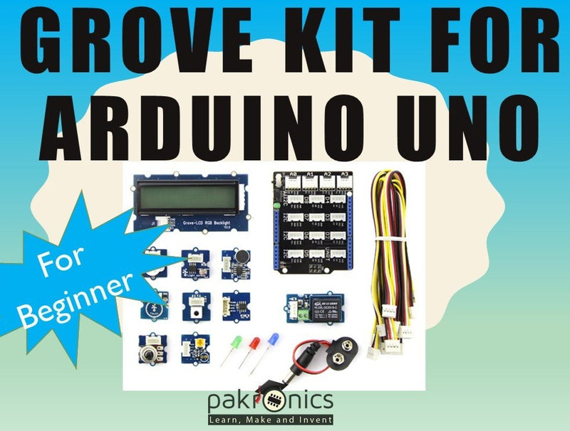 Grove starter kit for Arduino in classroom (e-course) - Buy - Pakronics®- STEM Educational kit supplier Australia- coding - robotics