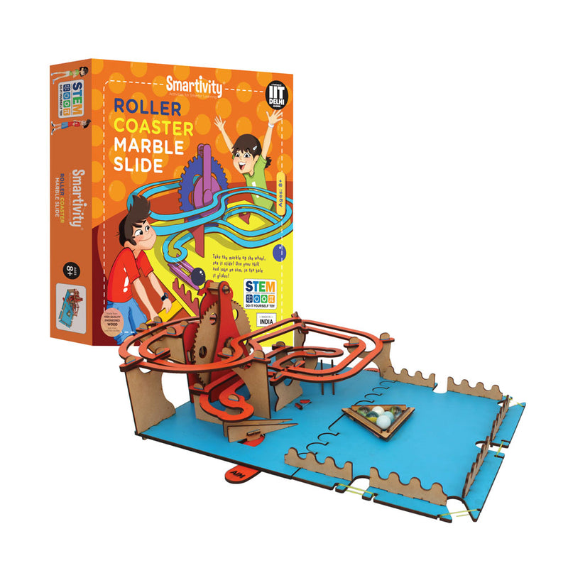Smartivity Roller Coaster Marble Slide - Buy - Pakronics®- STEM Educational kit supplier Australia- coding - robotics