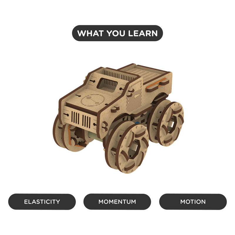 Smartivity STEMwheels Stunt Demon - Buy - Pakronics®- STEM Educational kit supplier Australia- coding - robotics