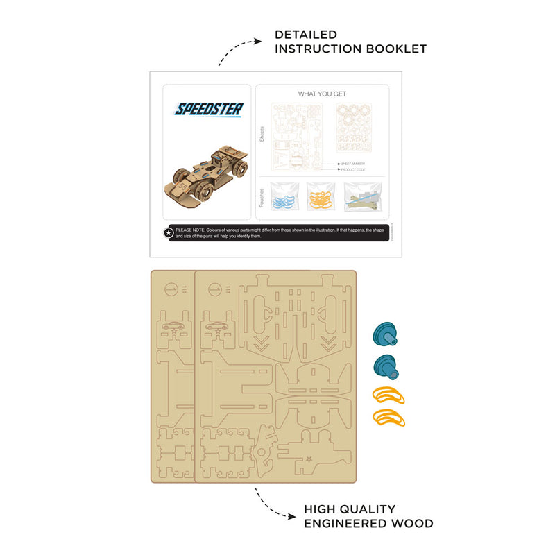 Smartivity STEMwheels Speedster - Buy - Pakronics®- STEM Educational kit supplier Australia- coding - robotics