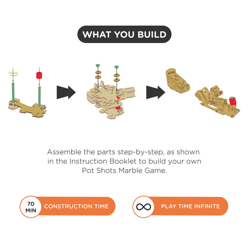 Smartivity Pot Shots Marble game - Buy - Pakronics®- STEM Educational kit supplier Australia- coding - robotics