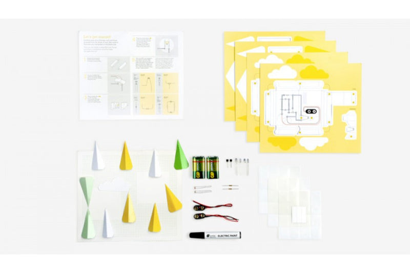 Glowing House Set - BARE Conductive - Buy - Pakronics®- STEM Educational kit supplier Australia- coding - robotics
