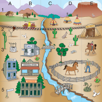 Wild West Mat for Bee Bot and Blue Bot - Buy - Pakronics®- STEM Educational kit supplier Australia- coding - robotics