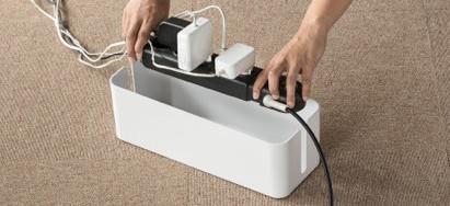 Bluelounge CableBox - White - Buy - Pakronics®- STEM Educational kit supplier Australia- coding - robotics