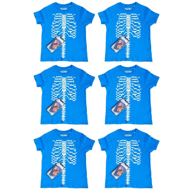 Curiscope Virtuali-Tee Augmented Reality T-Shirt for Anatomy - 6 PACK - Buy - Pakronics®- STEM Educational kit supplier Australia- coding - robotics