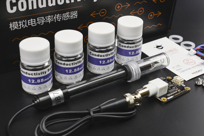 Gravity: Analog Electrical Conductivity Sensor / Meter(K=10) - Buy - Pakronics®- STEM Educational kit supplier Australia- coding - robotics