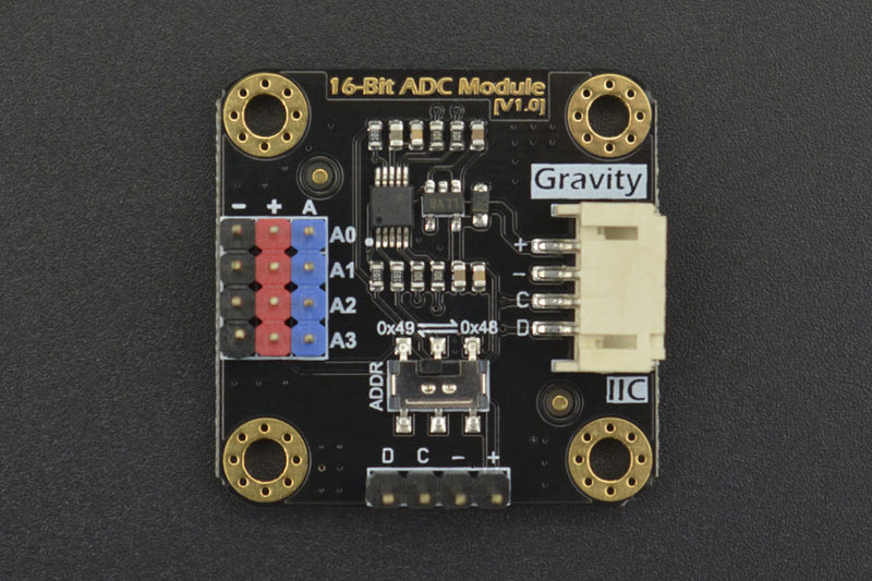 Gravity: I2C ADS1115 16-Bit ADC Module (Arduino & Raspberry Pi Compatible) - Buy - Pakronics®- STEM Educational kit supplier Australia- coding - robotics