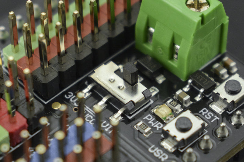 Gravity: I/O Expansion Shield for Pyboard - Buy - Pakronics®- STEM Educational kit supplier Australia- coding - robotics