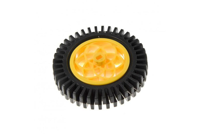Rubber Wheel (Compatible with Servo &amp; Motor) - Buy - Pakronics®- STEM Educational kit supplier Australia- coding - robotics