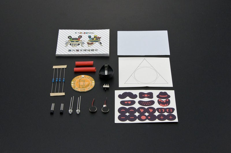 4-Soldering Light Chaser Robot Kit - Buy - Pakronics®- STEM Educational kit supplier Australia- coding - robotics