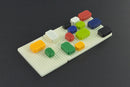 Multi-color Block Building Breadboard Kit