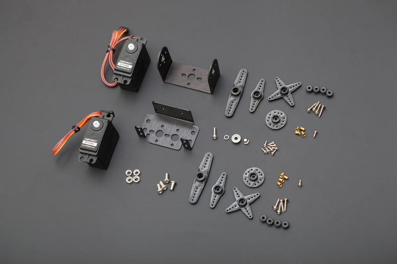 DF05BB Tilt/Pan Kit (5kg) - Buy - Pakronics®- STEM Educational kit supplier Australia- coding - robotics