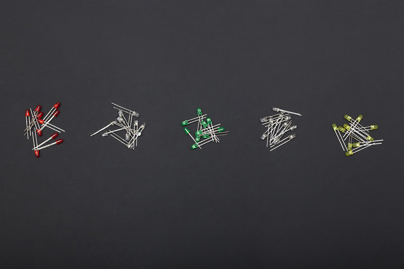 LED Pack (50 pcs) 3mm - Buy - Pakronics®- STEM Educational kit supplier Australia- coding - robotics