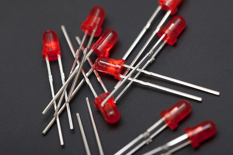LED Pack (50 pcs) 3mm - Buy - Pakronics®- STEM Educational kit supplier Australia- coding - robotics