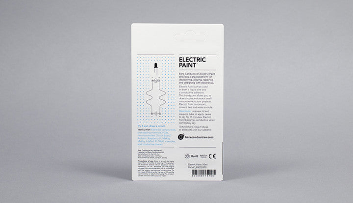 Conductive Electric Paint 10ml - Buy - Pakronics®- STEM Educational kit supplier Australia- coding - robotics