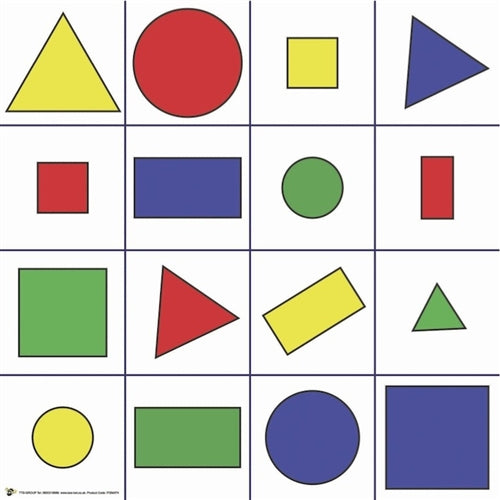 Shape, Colour & Size Mat for Bee Bot and Blue Bot - Buy - Pakronics®- STEM Educational kit supplier Australia- coding - robotics