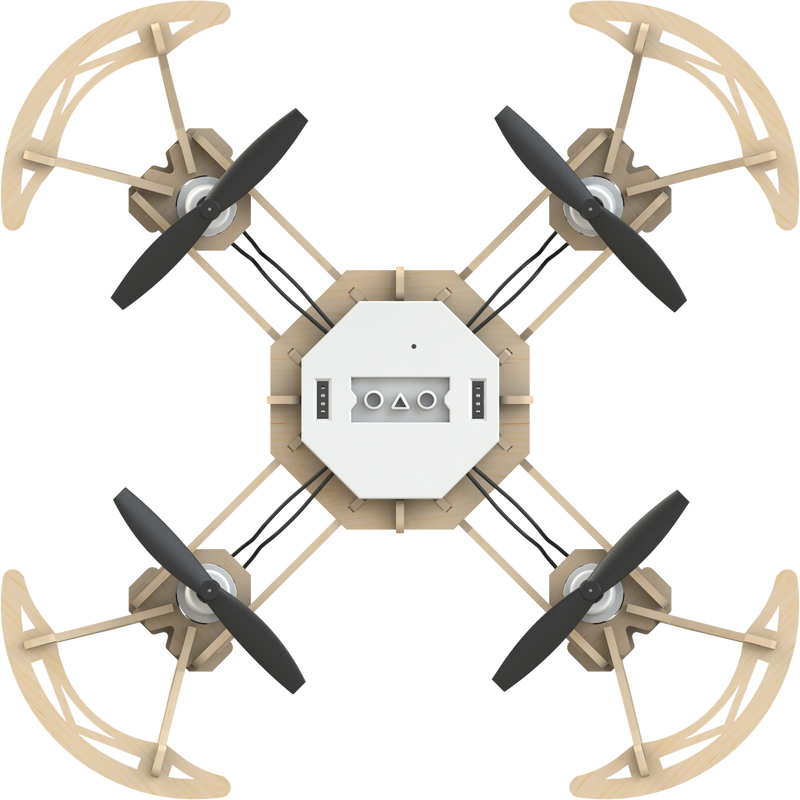 Airwood Ninja Wood Frame - Buy - Pakronics®- STEM Educational kit supplier Australia- coding - robotics