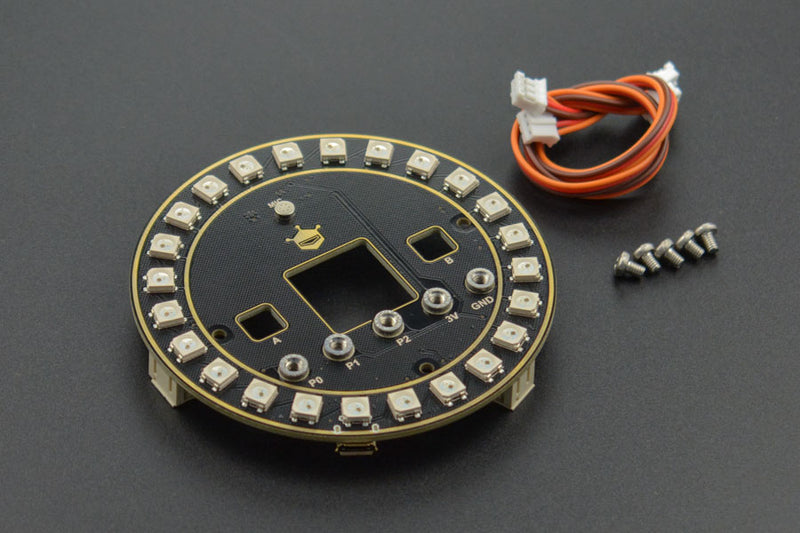 micro: Circular RGB LED Expansion Board - Buy - Pakronics®- STEM Educational kit supplier Australia- coding - robotics