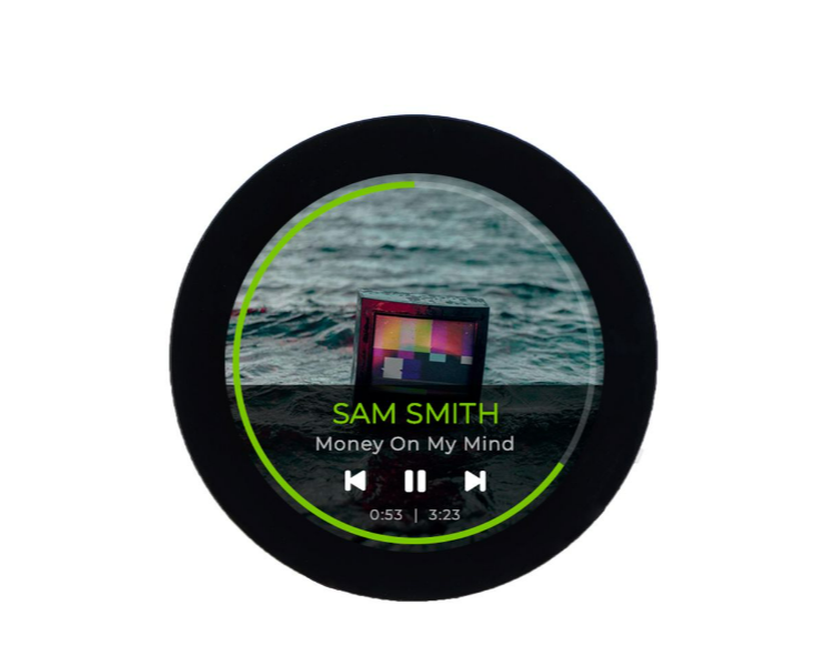 Products Seeed Studio Round Display for XIAO - 1.28-inch round touch screen, 240×240 resolution, 65k colors, RTC, charge IC, TF card slot, JST 1.25 connector, All XIAO Compatible,HMI, Smart Home, Wearables