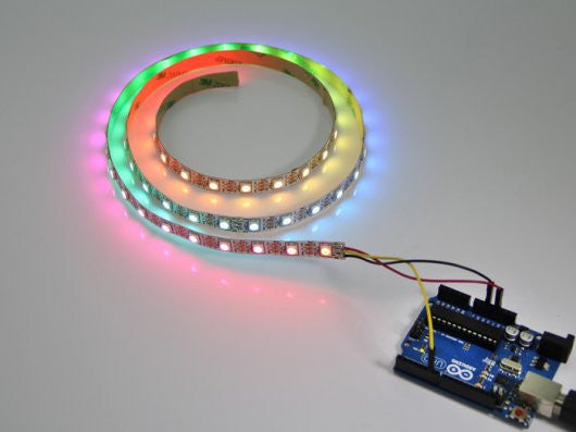 Digital RGB LED Flexi-Strip 60 LED - 1 Meter - Buy - Pakronics®- STEM Educational kit supplier Australia- coding - robotics