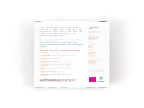 Arduino Starter Kit Classroom Pack - Buy - Pakronics®- STEM Educational kit supplier Australia- coding - robotics