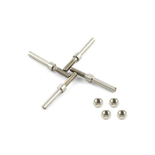 Threaded Shaft 4x39mm(4-Pack) - Buy - Pakronics®- STEM Educational kit supplier Australia- coding - robotics